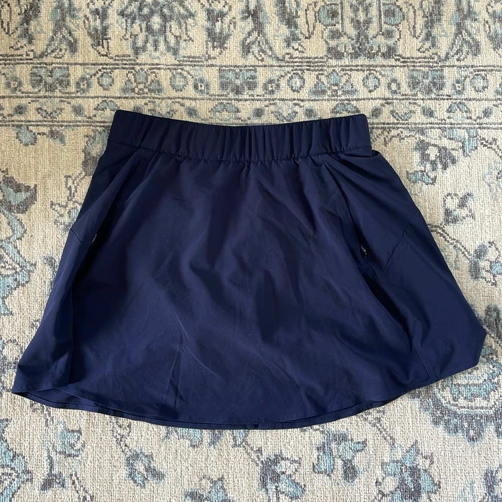 T by Talbots Flounce Skort - Navy